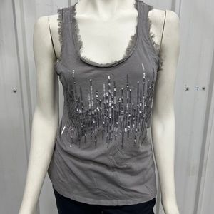 Ann Taylor LOFT Sequin Sleeveless Top